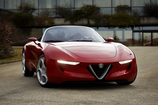 Alfa Romeo Spider 2013 elölnézet